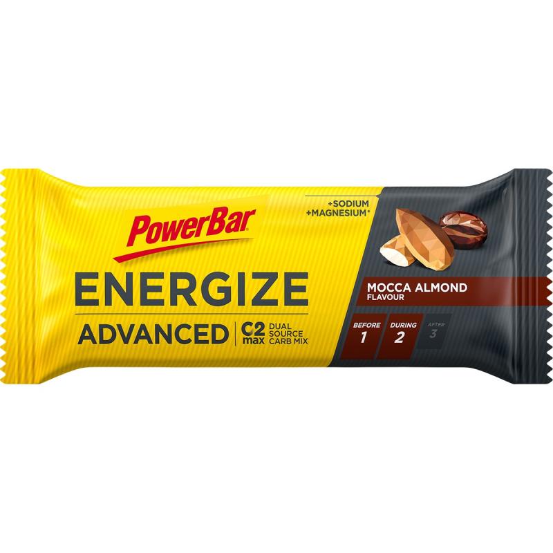 Energibar med Mokka og Mandler - 55g fra Powerbar