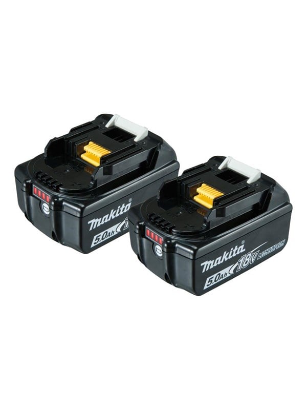 18v Batteri Bl1850b 5.0ah Li Ion 2stk fra Makita