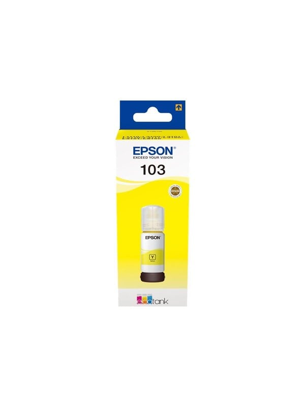 103   Yellow   Original   Ink Refill   Blækrefill Gul fra Epson