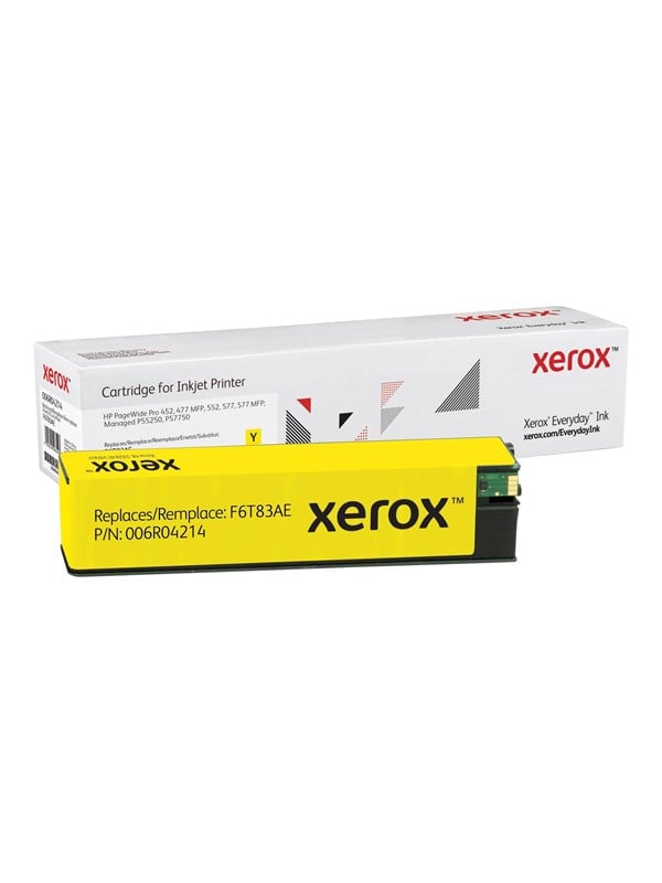 006r04214   Alternative To Hp 973x   F6t83ae Yellow Toner   High Yield   Blækpatron Gul fra Xerox