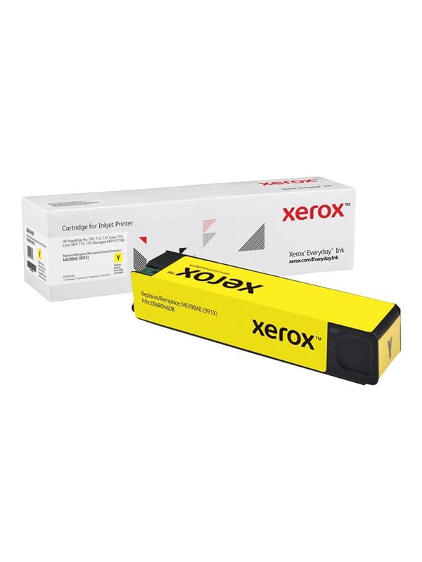 006r04608   Alternative To Hp 991x   M0j98ae Yellow Toner   High Yield   Blækpatron Gul fra Xerox
