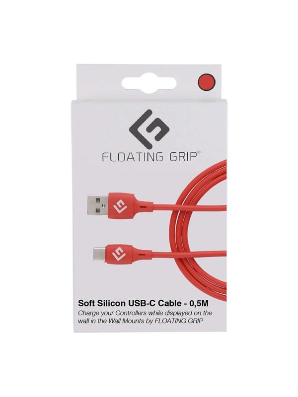 0.5m Led Usb C Cable (red) fra Floating Grip
