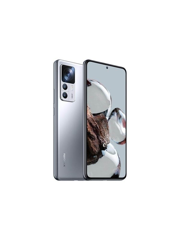 12t 5g 256gb 8gb   Silver fra Xiaomi