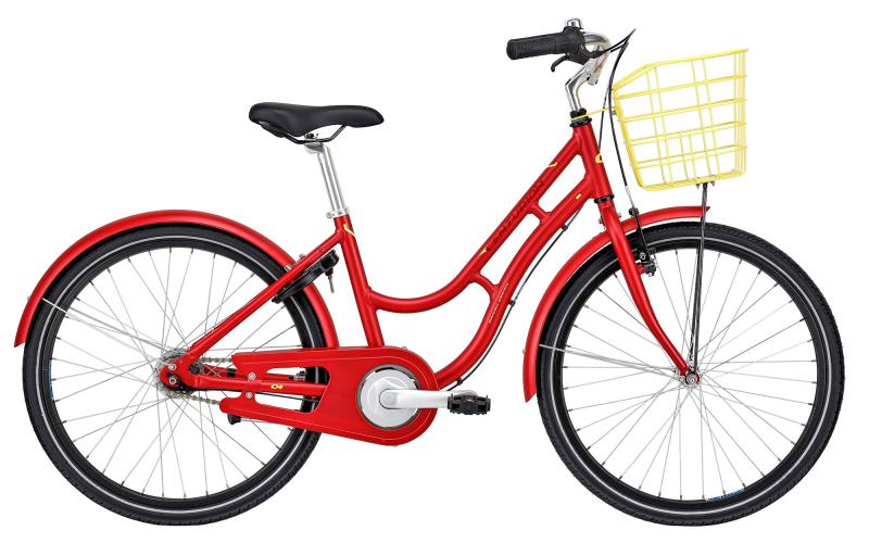 Basic Urban 24" Børnecykel i Rød fra Centurion