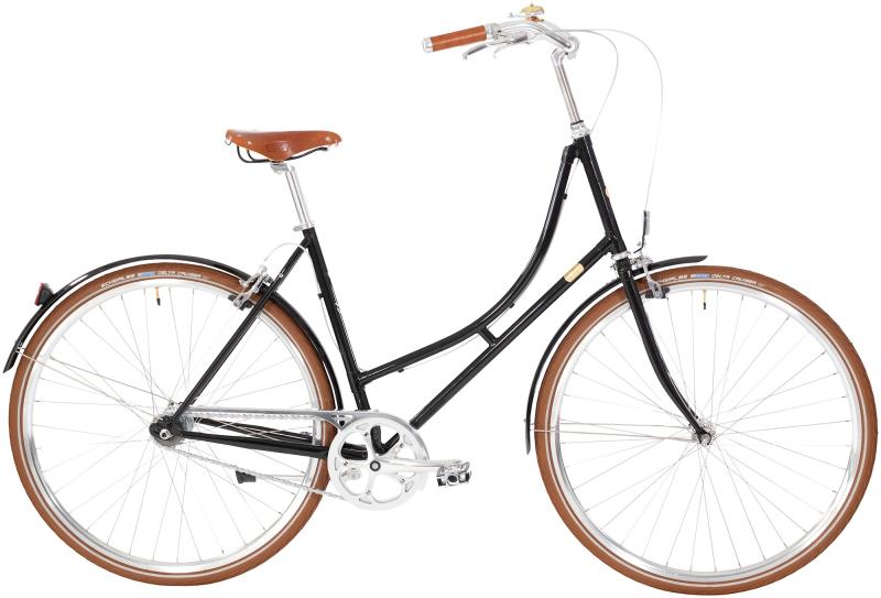 8g Dame Fælgbremse 2023   Sort fra Bike By Gubi