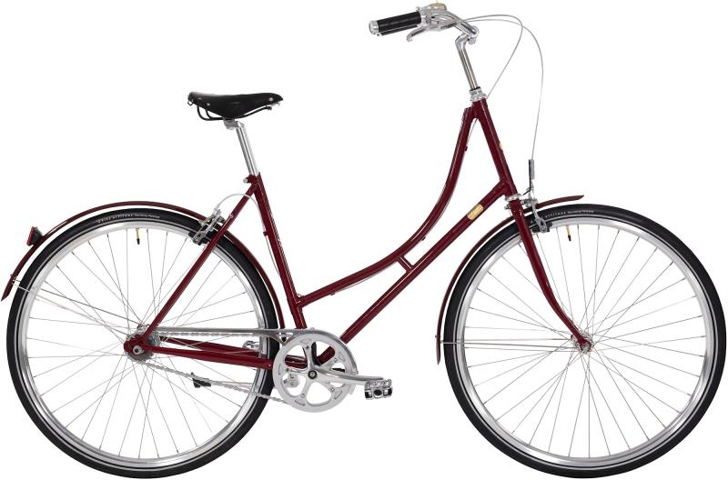 7g Dame Fodbremse 2023   Bordeaux fra Bike By Gubi