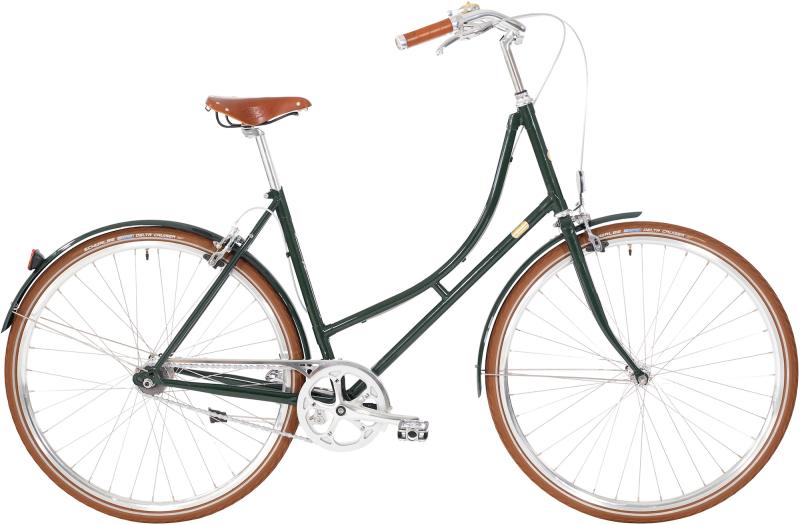 8g Dame Fælgbremse 2023   Grøn fra Bike By Gubi