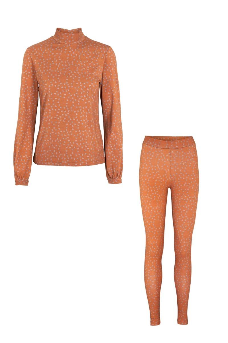 Lykke By Lykke Pakke Tilbud 202 (elba Sæt I Brown) Brown fra Lykkebylykke