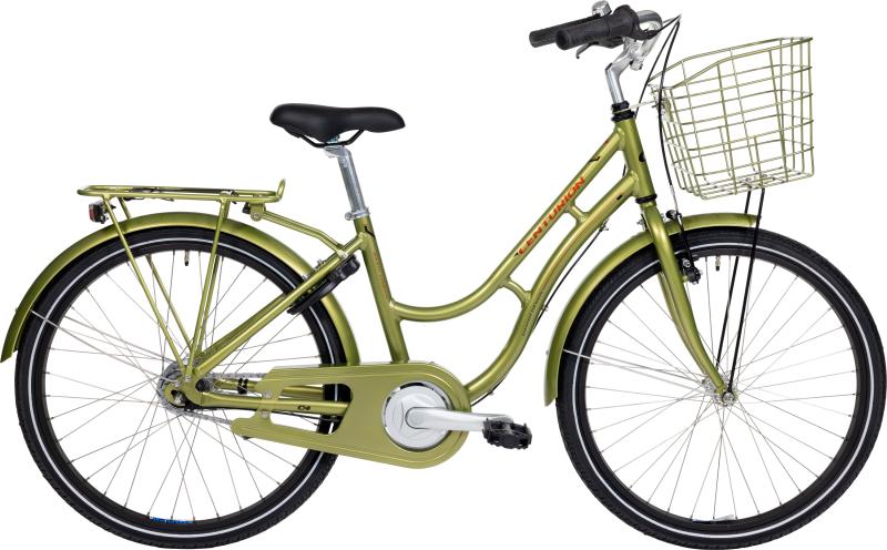 Basic Urban+ Pige 24" 7g 2023   Grøn fra Centurion