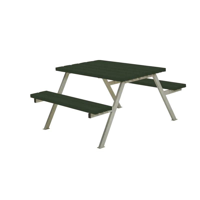 Plus Alpha Bord Bænkesæt   118 Cm   Grøn   187510 11 fra Plus A/s
