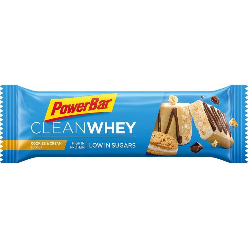Clean Whey Proteinbar Cookies And Cream   45g fra Powerbar