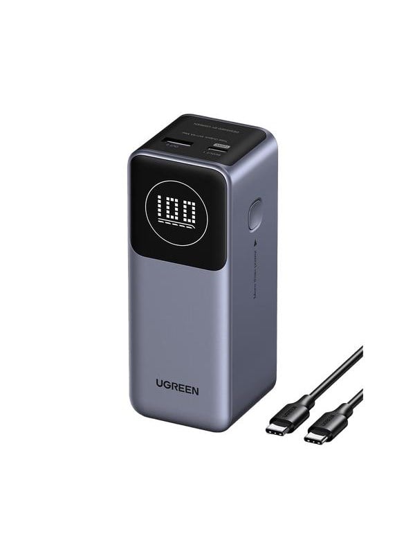 100w Fast Charging Power Bank Powerbank   Grå   12000 Mah fra Ugreen