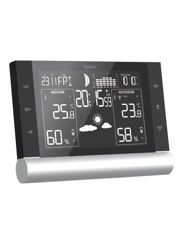 "black Line Plus"   Weather Station fra Hama
