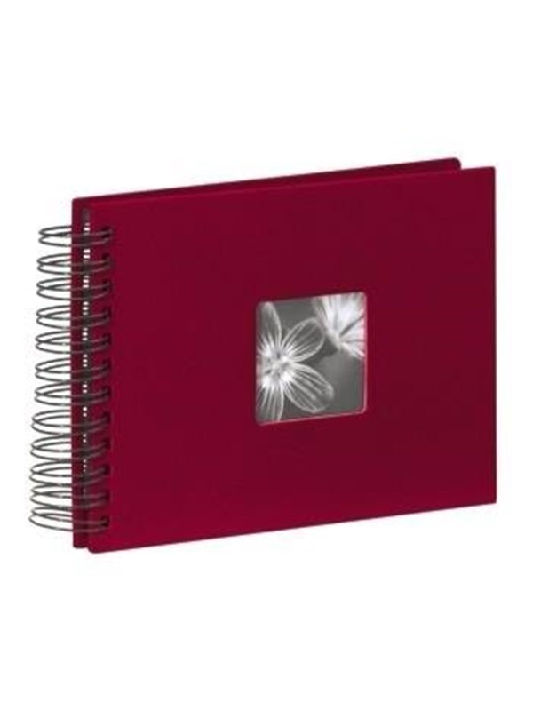 "fine Art" Spiral Album 24 X 17 Cm 50 Black Pages Bordeaux fra Hama