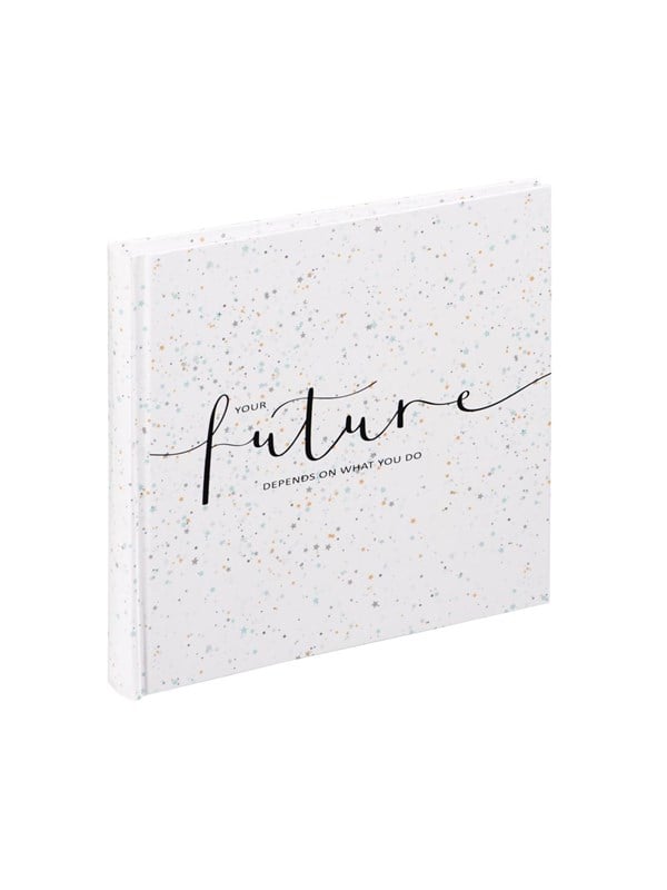 "letterings" Bookbound Album 18x18 Cm 30 White Pages Future fra Hama