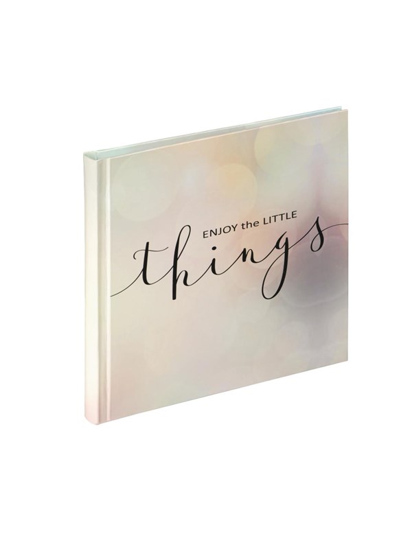 "letterings" Bookbound Album 18x18 Cm 30 White Pages Enjoy fra Hama
