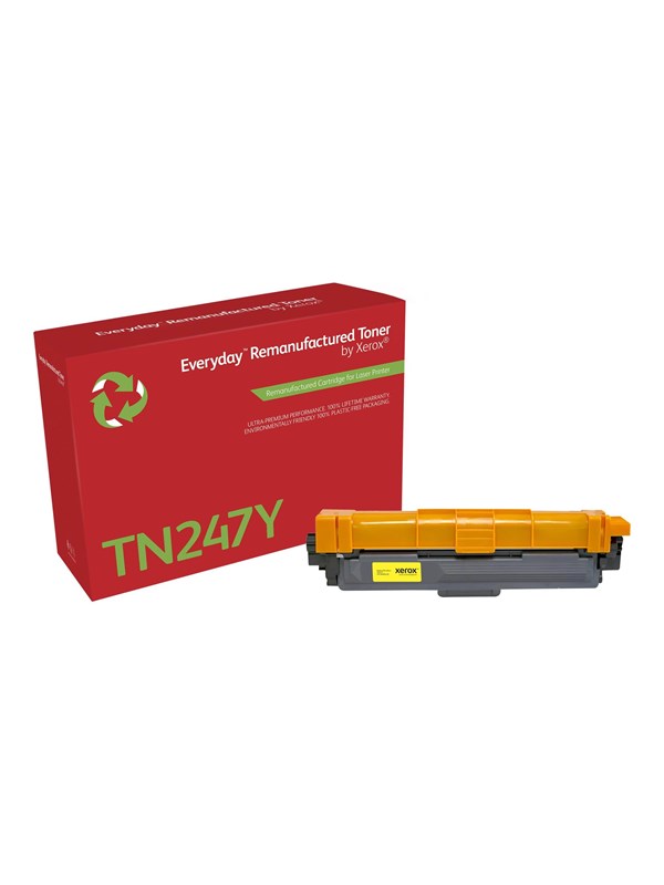 006r04520   Alternative To Brother Tn247y   Yellow Toner   Lasertoner Gul fra Xerox