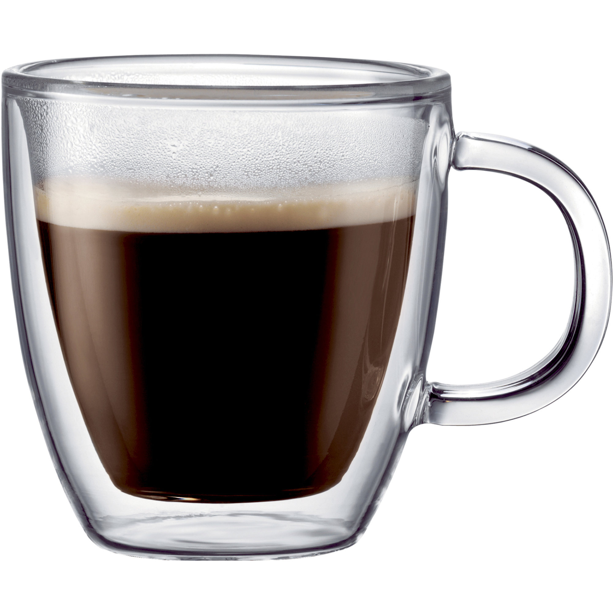 Bistro, Dobbelvægget Krus M. Hank, 2 Stk.   0,3 L fra Bodum