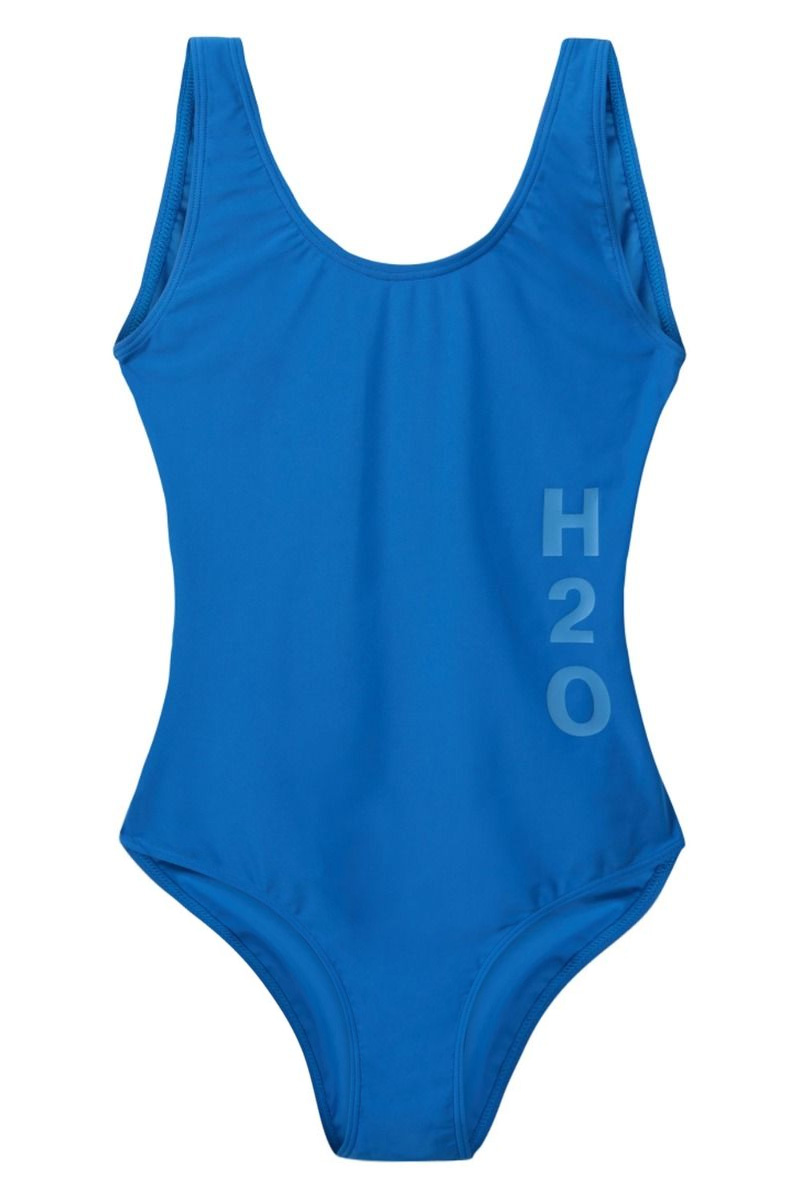 Badedragt   Tornø Logo Swim Suit   King Blue fra H2o