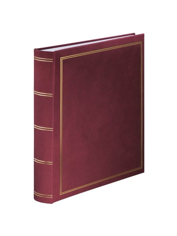 "london" Super Jumbo Album 34x35 Cm 80 White Pages Bordeaux fra Hama
