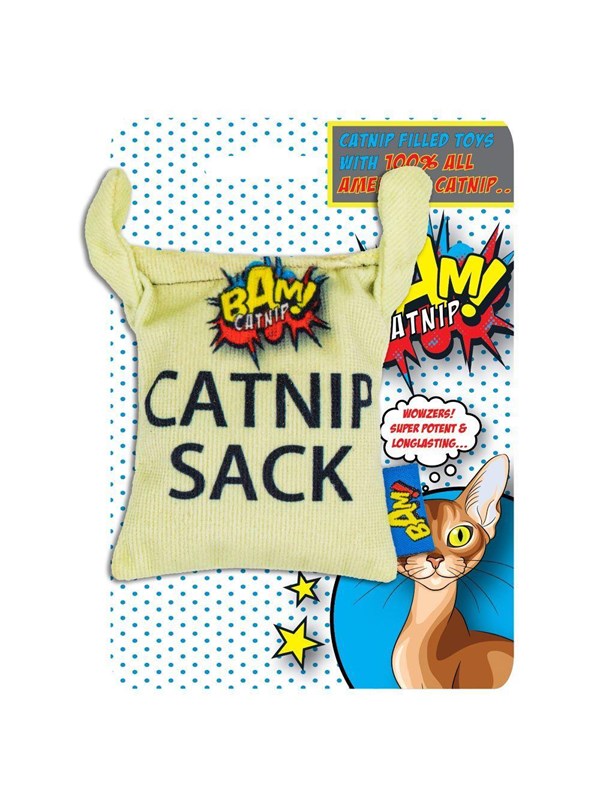 !   Toy With Catnip   10 Cm   Sack   (503319005944) fra Bam