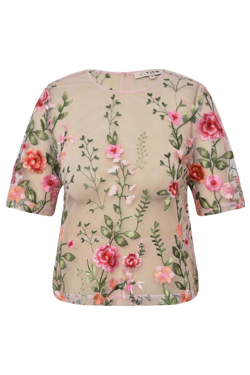 A View   Bluse   Fuschia Blouse   Rose Pink fra A-view